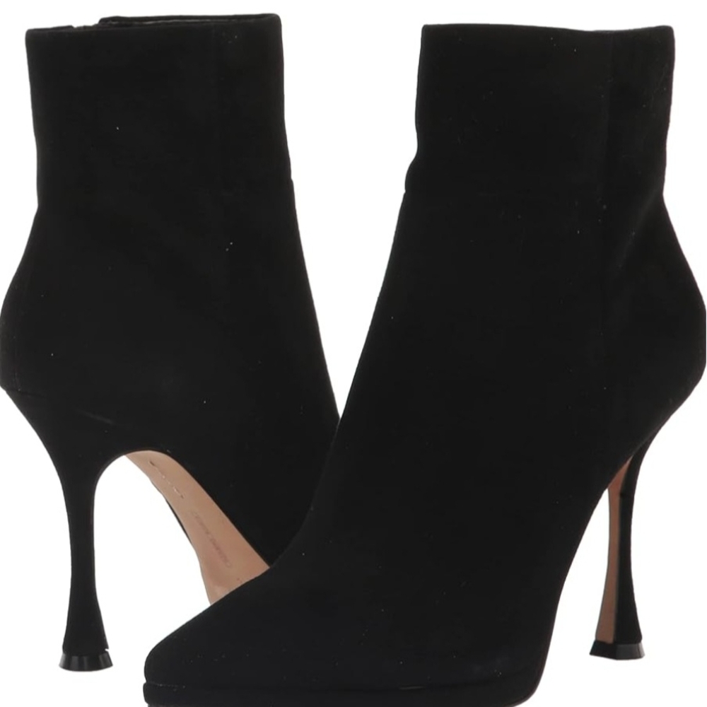 Vince Camuto Black Ankle Booties
